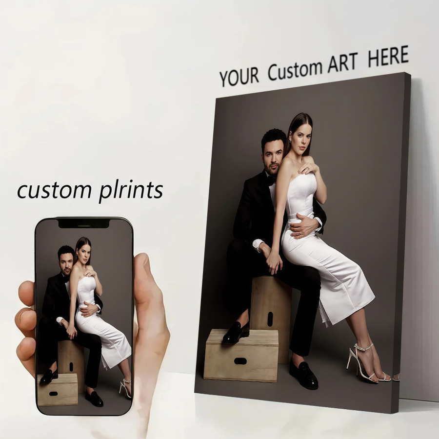 Custom Print Canvas Poster Ani - Home Textiles & Furnishings recension och pris