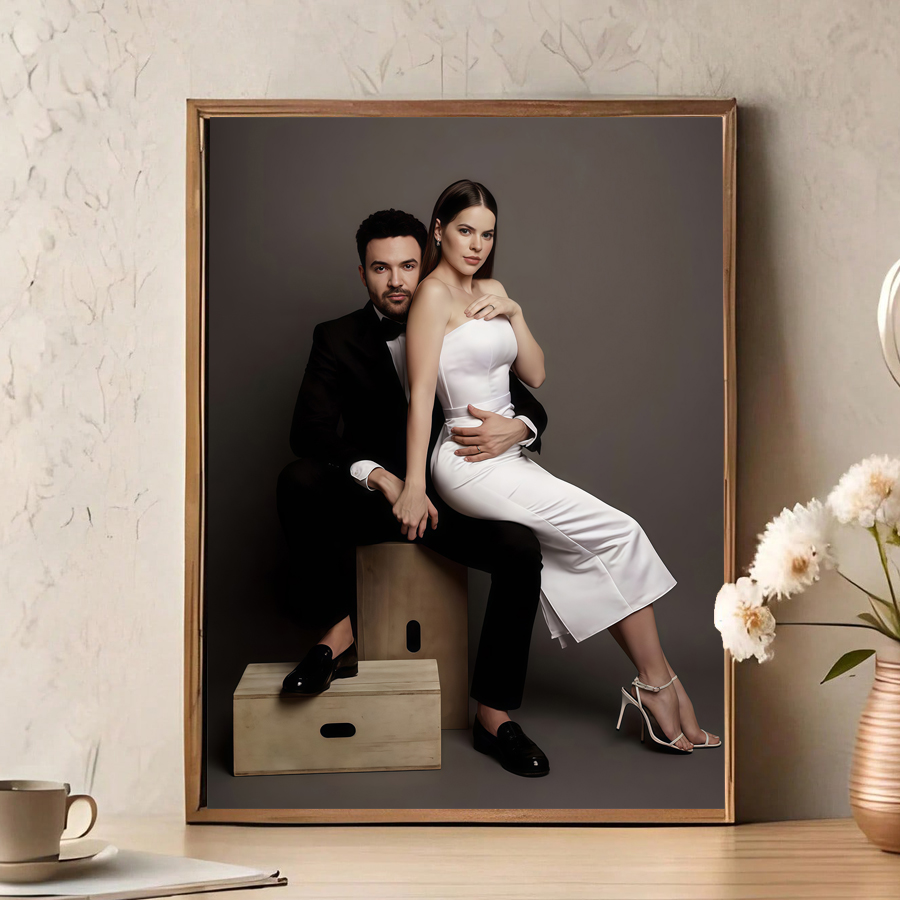 Custom Print Canvas Poster Ani - Home Textiles & Furnishings recension och pris