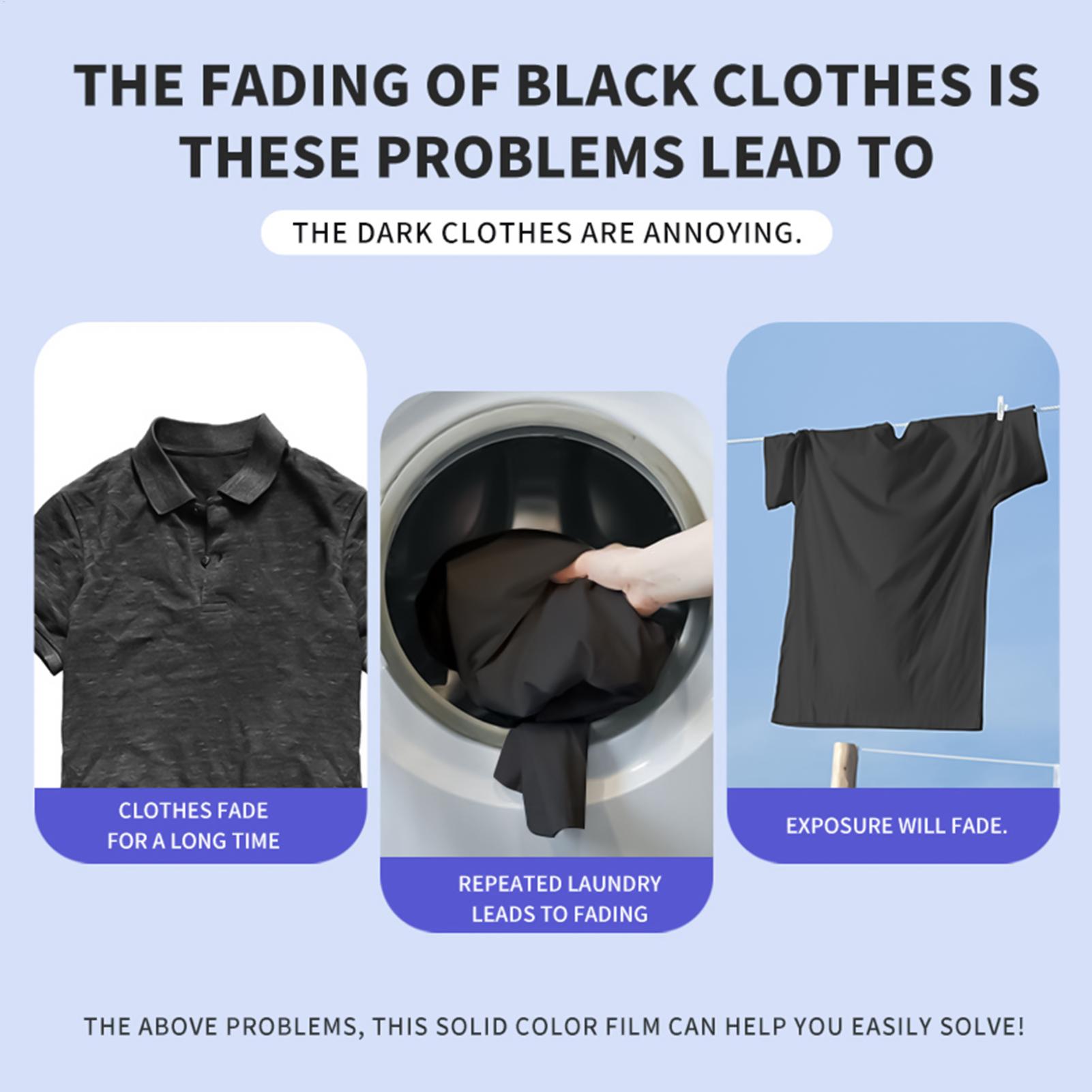 Black Clothing Dye 10-Piece Lo - Home Textiles Store recension och pris