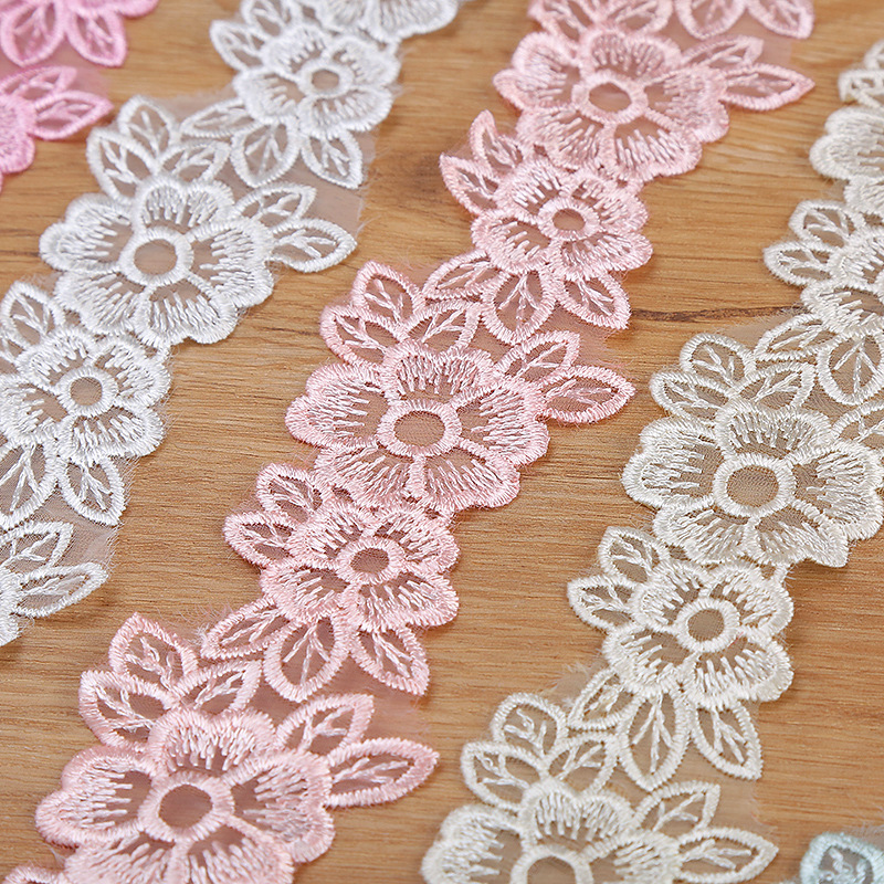 5CM Width Embroidered Organza  - Home Textiles Store recension och pris