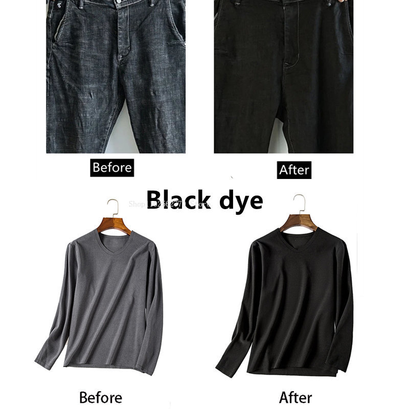 50g Black Fabric Dye Clothing  - Home Textiles Store recension och pris