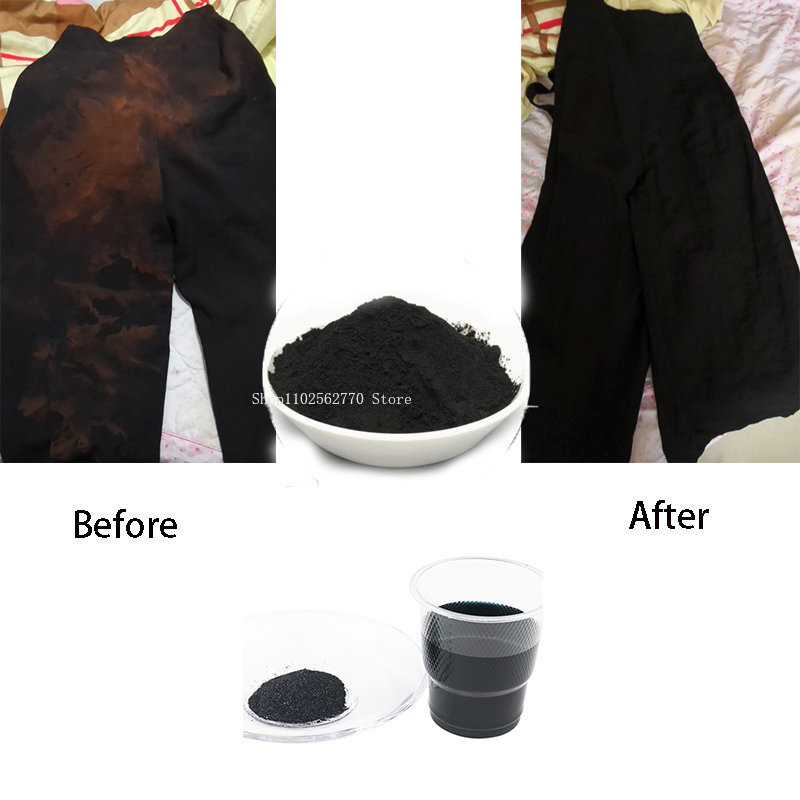 50g Black Fabric Dye Clothing  - Home Textiles Store recension och pris