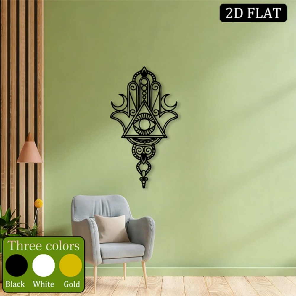 CIFBUY Iron Wall Art Hamsa Evi - Home & Hotel Textiles Private Limited recension och pris