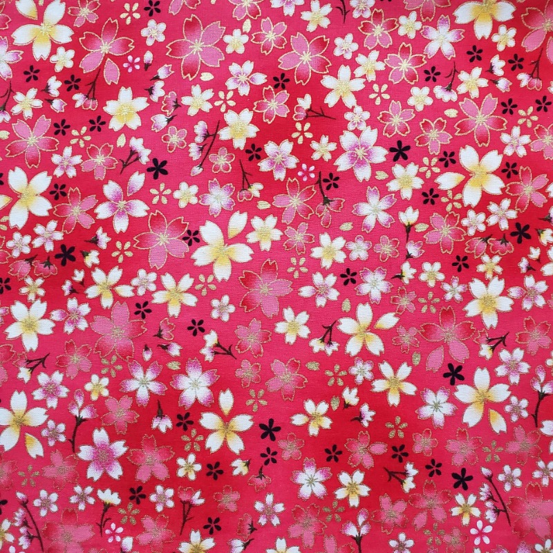 Cotton Gold Foil Printed Fabri - Home Fashion Textiles recension och pris