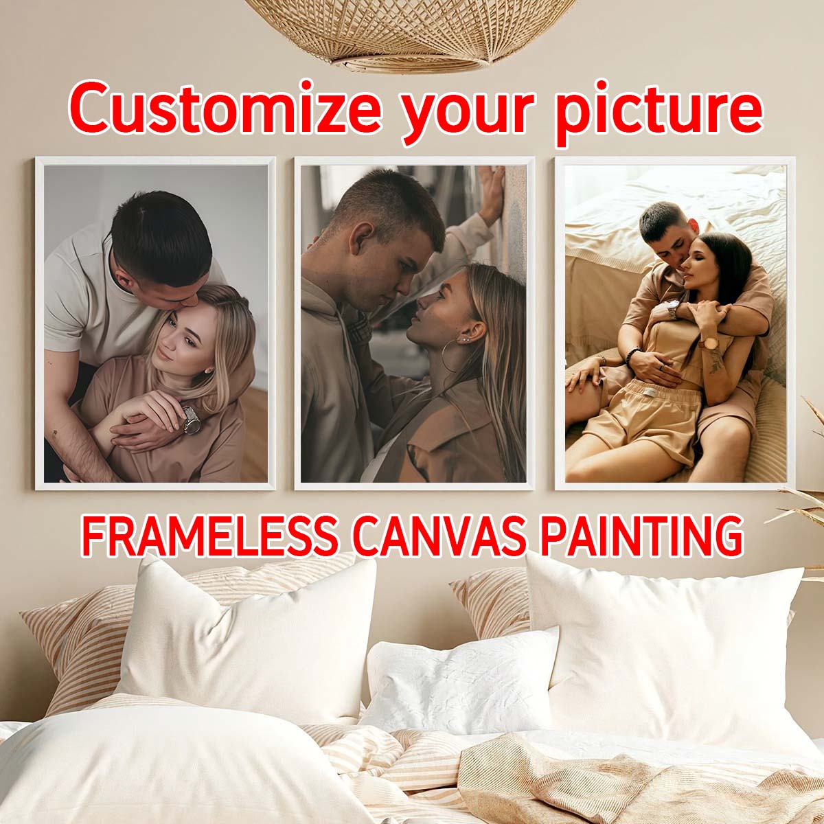 Triptych - 2D custom photo woo - Home Textiles & Furnishings recension och pris