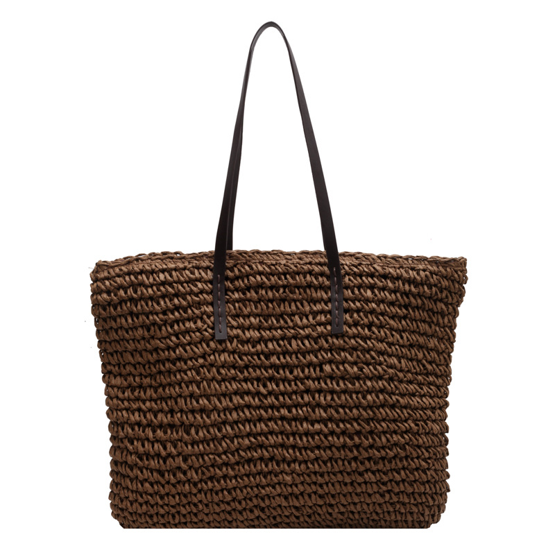 Straw Woven Tote Bags Casual L - Home Textiles Store recension och pris