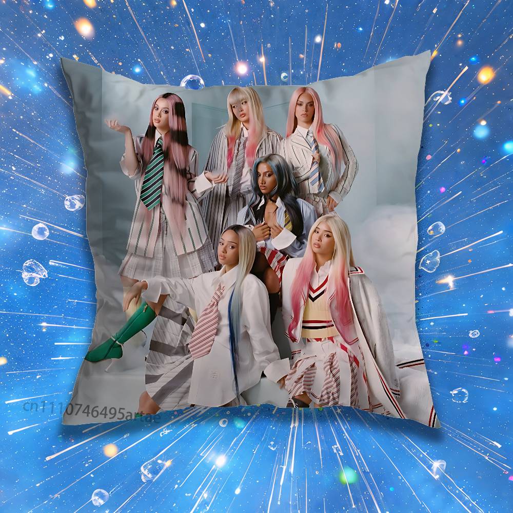 Girl Group K-Katseye Pillow fo - Home Textiles Group recension och pris