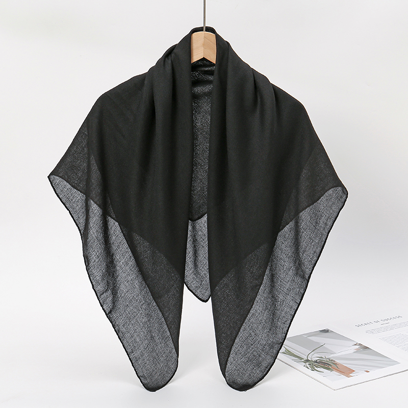 Solid Color Cotton Linen 90 Sq - Home Textiles Store recension och pris