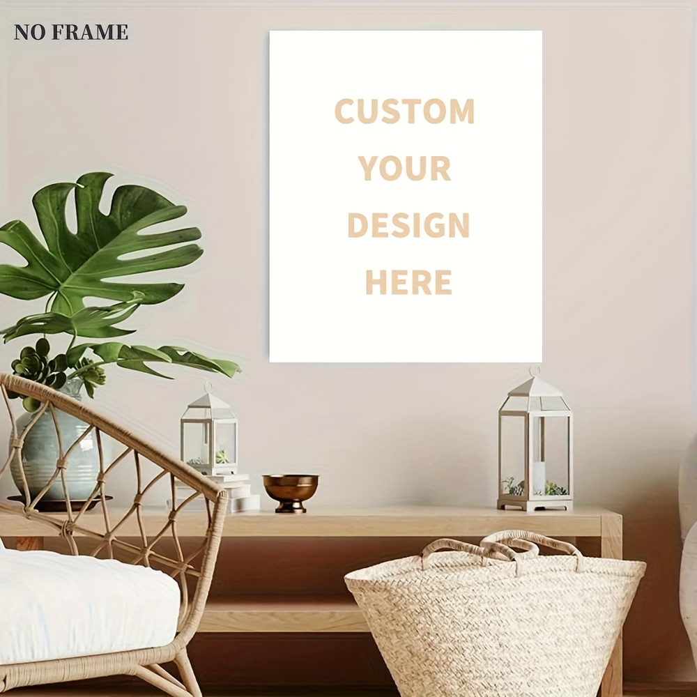 Custom Canvas Print with Your  - Home Textiles & Furnishings recension och pris
