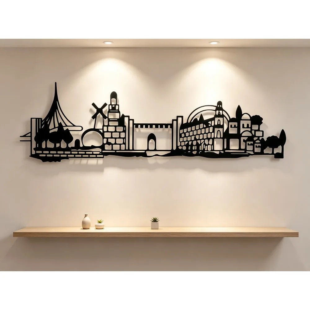 CIFBUY Iron Wall Art Jerusalem - Home & Hotel Textiles Private Limited recension och pris